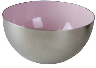 Casablanca Schale Edelstahl ­innen rosa Dekoschale Ø7cm Leuchter Teelichthalter Schälchen