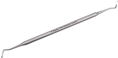 Faude Eckenheber, Allrounder Fußpflegeinstrument, für eingewachsene Fußnägel, Nagelreiniger; Nagelheber aus rostfreiem Edelstahl, Profiqualität (Eckenheber 16,5cm)