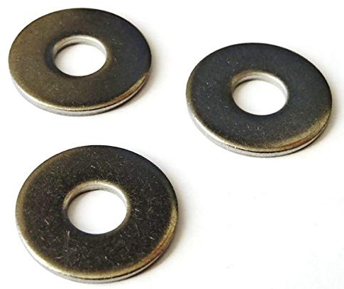 50 Stück Unterlegscheiben DIN 9021-3,2mm für M3 - große Form - A2 Edelstahl - Beilagscheiben - V2A (50, für M3)