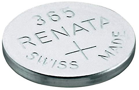 1 x Renata 365 Watch Battery 1.55v SR1116W - Official Renata Watch Batteries