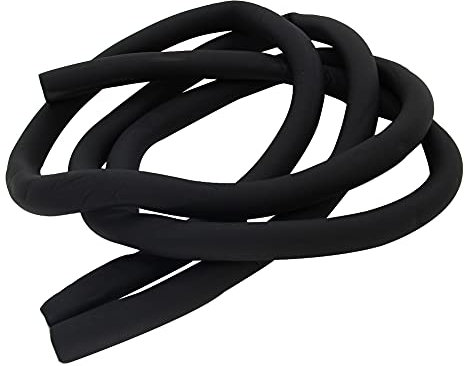Othmro Foam Hose Pipe Insulation Air Conditioner Heat Insulation Pipe Black 13mmx9mmx1.8m 2 Pcs