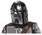 Rubie‘s Offizielle Disney Star Wars, The Mandalorian Beskar Rüstung für Kinder 1/2 Gesichtsmaske Halloween