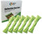 RainbowStone Enhanced Highly Visible Reflective Guy Rope with Luminescent Tensioner, 6 x 4m, Neon Green