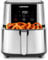 Chefman TurboFry Touch Heißluftfritteuse, XL 7.6-L Familiengröße, One-Touch Digitale Voreinstellungen, Pommes Frites, Hähnchen, Fleisch, Fisch, Spülmaschinenfest, Automatische Abschaltung, Edelstahl