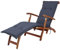 Kettler Polen KETTtex 2179 Auflage Deckchair Florence anthrazit Sitzpolster 190x50x6 cm (ohne Stuhl)