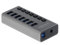 Delock 63669 Externer SuperSpeed USB Hub mit 7 Ports + Schalter