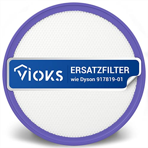 VIOKS Vormotorfilter 154 mmØ Ersatz für Dysоn 917819-01 - Motorfilter für Staubsauger Vormotor-Filter/Ersatzteile für Bodenstaubsauger DC19 DC20 DC21 DC29