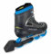 BAUER Rec Inline Skate Coaster Junior + Senior, Größe:JR2 (EU34), Weite :R = Regular