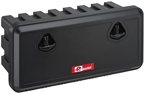 FTsolid Unterbaubox Staubox Anhängerkiste Staukasten LKW Gurtkiste Unterflurbox Werkzeugkiste (750x360x300)