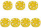 CLISPEED 7 STK Rollschuhlaufen Universelles Rollhockey Eishockey-Puck Feldhockeybälle Professioneller Hockey-Puck Für Das Spiel Hockeypuck Für Trockenes Land Rolle Rollpuck Frau Pp Erröten