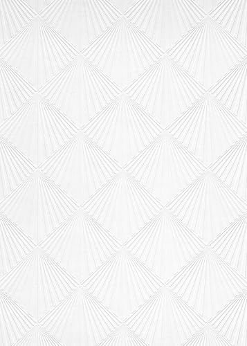 Erismann Diamond Starburst Tapete, überstreichbar, unbeklebt, Tapete