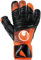 uhlsport Super Resist+ HN Fußball Torwarthandschuhe - Handschuhe für Torhüter - speziell für Kunstrasen und Hartböden, 10, Fluo orange/schwarz/weiß