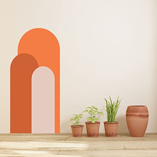 OSALADI Geometrische Wandaufkleber Selbstklebende Abnehmbare Wandtattoos Für Schlafzimmer Und Wohnzimmer Modernes Design Elegantes Zuhause Dekoration Für Kinderzimmer Und Wohnräume