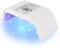 CORESLUX Mini Lampe UV Séchoir à Ongle Portable, 36 W Sèche-ongles Pliable avec Minuteur 60s/120s, Lampe UV Ongles Gel Shellac, Néon, Lampe UV Ongles Pour Tous les Gels (Blanc)