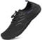 Mishansha Aquaschuhe Herren Badeschuhe Damen Sommer Wasserschuhe Schwarz Pur 44