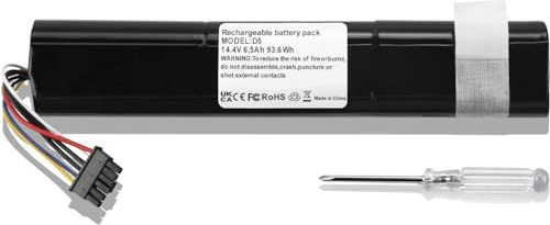 K KYUER 6500mAh 205-0011 205-0013 205-0028 945-0225 945-0266 Vacuum Cleaners Batteria Compatibile con Neato Botvac Robotics D3 D4 D5 D6 D7 D3+ D301 D303 D502 D503 D701 D702 D703 D705 Connected Battery