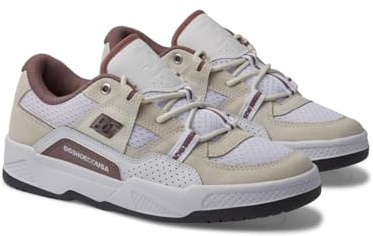 DC Shoes Construct - Leather Shoes for Women - Lederschuhe - Frauen - 40 - Weiss