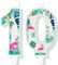 Flamingo-Kerzen zum 10. Geburtstag, Flamingo-Zahl 10, Kerzen für Kuchen, Hawaii-Kuchenaufsätze, Flamingo-Themen-Geburtstagstortendekorationen für Jungen, Mädchen, Kindergeburtstag, Hawaii-Partyzubehör