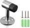 NIYATA 1pc Türstopper Wandmontage, Torstopper Mit Gummipuffer Türstopper Außen,Antikollisionstürstopper aus Zinklegierung,Türhalter Wand,Für Rolltore,Drehtore,Schwere Türen