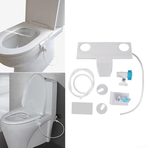 ZYWUOY Toiletten-Bidet-Sprayer Kit, Smart WC-Abdeckung, Bidet-Sprayer Set Flusher DIY Smart Toilet Flusher Sanitation für Badezimmer Selbstreinigung