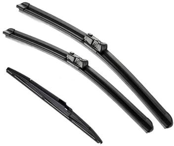 Scheibenwischer Vorne Hinten Wischer Klingen Set Windschutzscheibe Windschutz Fenster 30 + 28 + 14 für Opel für Zafira Tourer C 2012-2020(Left Hand Drive)