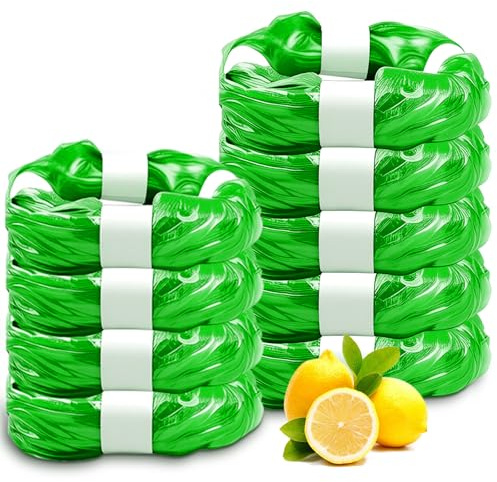 9 Stück Windeleimer Nachfüllfolie kompatibel mit Tommee Tippee Sangenic Tec+Simplee Sangenic + Twist & Click, Windeleimer Nachfüllkassetten 6.2M Windeleimer Geruchsdicht, Extra Länge und Dicke