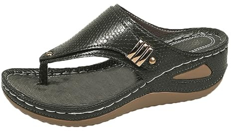 Cocila Tongs Femmes Sandales Mode Été De Plage Et Claquettes Piscine À Talons Inclinés Pour Femmes Pantoufles Décontractées Creuses Chaussures Semelle Inclinée Aponévrosite Mules Vert 41