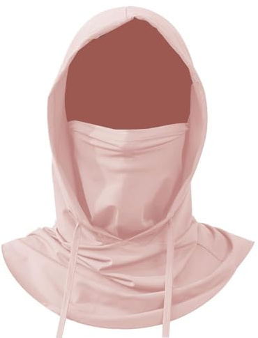 QKEPCY Cappello Sole Anti UV Uomo Donna Maschera per Protezione Solare Traspirante a Testa Piena Anti UV Berretto con Protezione Collo Trekking Campeggio Esterno