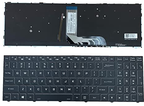 FANFAOZ Layout für Shanzhai für Dai für Shuo CK Wu für Kong 16T5 17T5 für Jing für Tan 17T6 Z15-8U X5 für Yao Laptop-Tastatur(Backlight US)