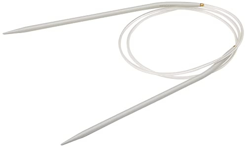 Pony Circular Fixed Classic Knitting Pins, Aluminium, Multi-Colour, 8 x 4 x 21 cm
