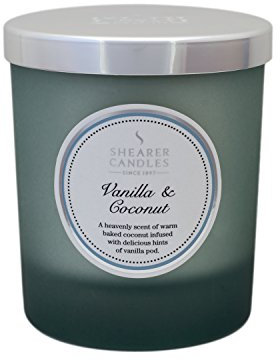 Shearer Candles Spring Couture SCC721 Duftkerze im Glas, Duft: Vanille/Kokos, 20 cl