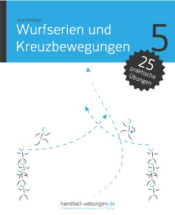 Wurfserien und Kreuzbewegungen (handball-uebungen.de 5)