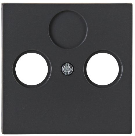 Kopp 941229081 Prise d'antenne 2 prises TV/RF Athenis Blanc pur, 373515187