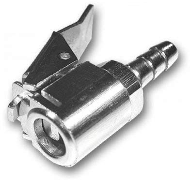 Bradas P/KP8 Ventilstecker für Reifendruckprüfer 8 mm, silber, 2 x 0,8 x 0,8 cm