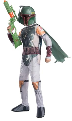 Rubie's Official Disney Star Wars Boba Fett Costume Style 3, Kids Fancy Dress