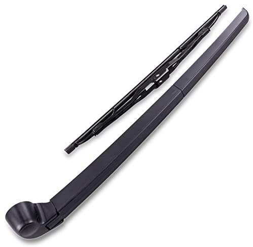 ATEC Germany 1x Set Heckwischerarm + 1x Wischerblatt, Heckwischer, Scheibenwischer, Heckscheibenwischer, 330 mm, 2 Stück