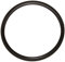 Prestige - 3 guarnizioni ad anello per pentole a pressione da 4/5/6 litri, colore: nero