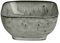 broste Copenhagen Nordic SEA Schale eckig 8 x 7,5 cm