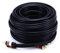 Monoprice 102868 15.24 Meters Premium 2 Cinch-Stecker - 2 Cinch-Stecker, Stecker auf Stecker, 22 AWG, 2 m, Schwarz