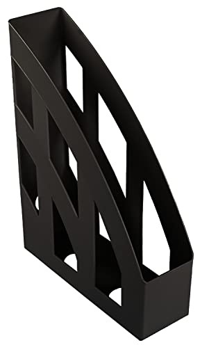 Idena 300847 - Stehsammler für DIN A4, aus Kunststoff, schwarz, 1 Stück