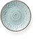 Brandani 55976 piattino turchese Serendipity stoneware diametro cm 21