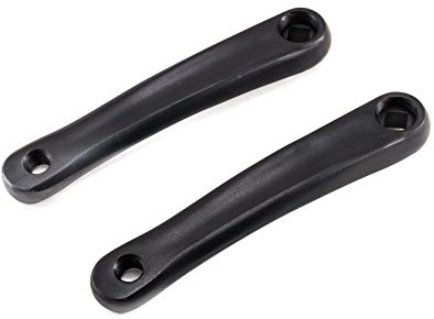 Unbekannt Fahrrad Kurbel Arme Bosch Tongsheng Links rechts Mittelmotor 170mm Alu 4 Kant schwarz