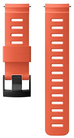 Suunto Dive 1 Silikonarmband 24 mm Coral/black Größe M