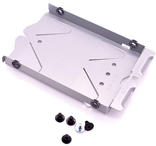 Hard Drive Caddy Tray Metal SATA HDD Mounting Bracket Holder with Screws Replacement for PS4 CUH-1200 CUH-1215A