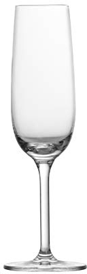 Schott Zwiesel Tritan Crystal Glass Banquet Stemware Collection Champagne Flute Glass, 7.3 Ounce, Set of 6