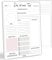 blaash® Tagesplaner Block DIN A4 | 50 Seiten Planer für Aufgaben, Termine, Notizen & Ideen | Optimale Organisation & Motivation im Alltag | To Do Planer für zu Hause & Büro | Daily Planner