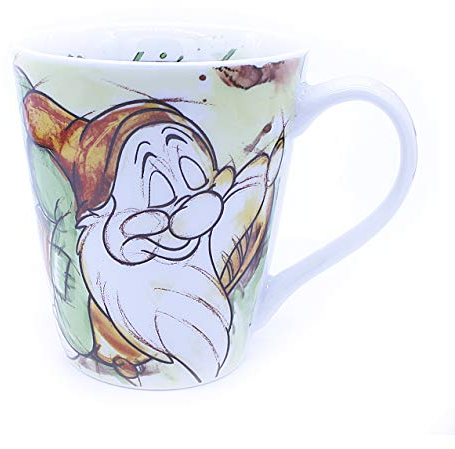 Tasse Kaffee Tee Sleepy Sieben Zwerge Porzellan