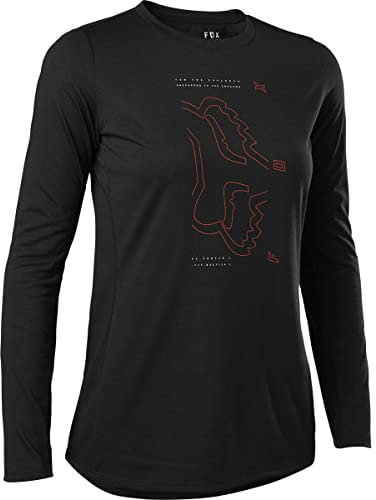 Fox Racing Damen Women's Ranger Drirelease L/S Jersey Radtrikot Schwarz XS