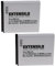 EXTENSILO 2X Akku kompatibel mit Canon PowerShot SD600, SD630, SD300, SD400, SD200, SD500, SD430, SD450 Kamera (800 mAh, 3,7 V, Li-Ion)