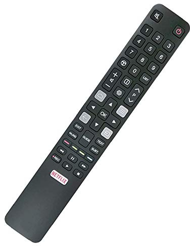 YQZBTX Ricambio ARC802N RC802N Telecomando TCL TV per Thomson TCL Smart TV 4K UHD QLED TV 32ES560 32ES580 40ES560 43EP640 43EP660 50DP660